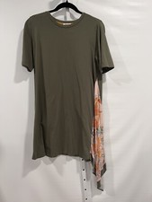 Anthropologie Tiny Satuday Sunday T Shirt dress With Handkerchief  Detail Sz M