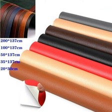 Self Adhesion Multicolor Faux Synthetic PU Leather Patches For Sofa Hole Repa