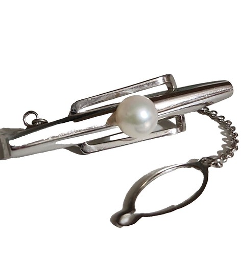 Gold Plated Sterling Silver Shortener Enhancer Push Click Clasp - Foto 5