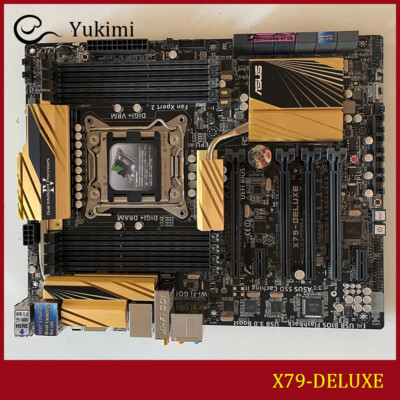 FOR ASUS X79-DELUXE LGA 2011 64GB DDR3 ATX Motherboard
