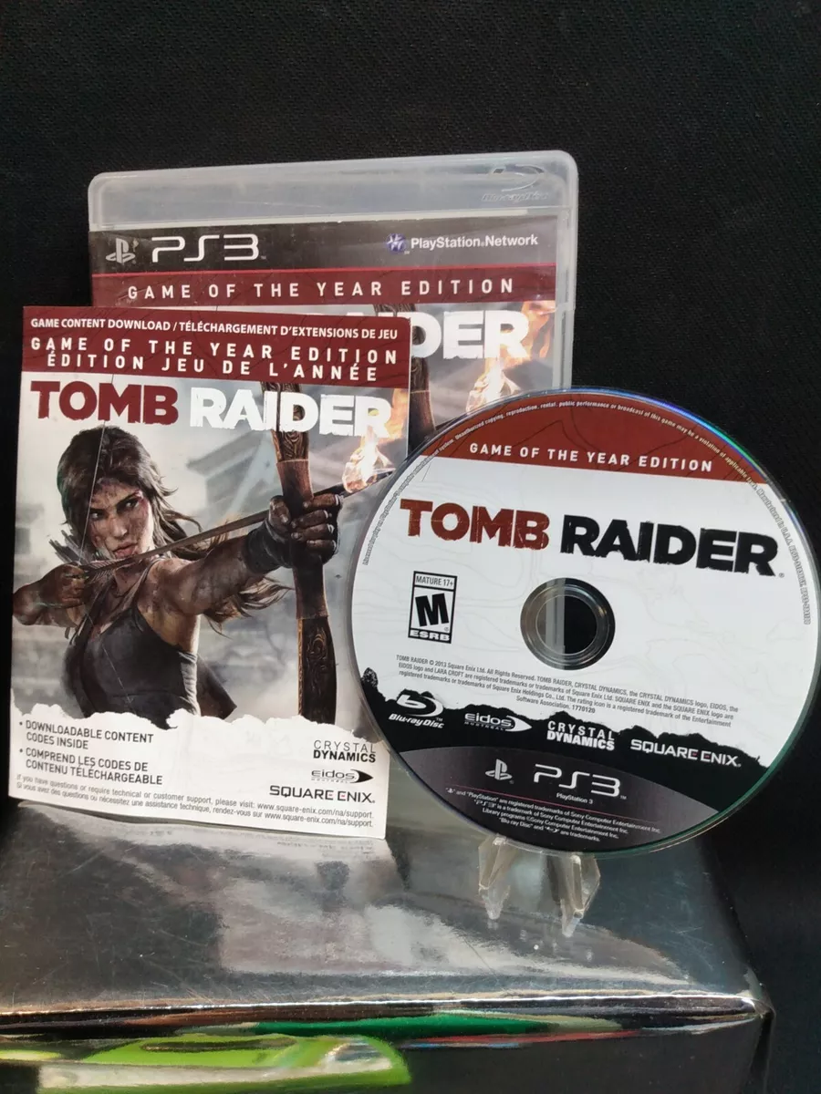 Tomb Raider (Game of the Year Edition) (Sony PlayStation 3, 2014)