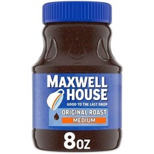 Maxwell House The Original Roast Instant Coffee 8 oz Jar