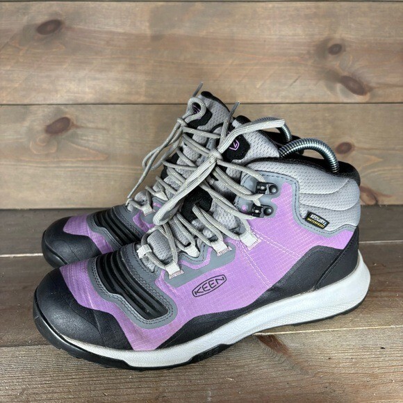scarpe keen tempo flex mid donna taglia 8 5 rosa impermeabili scarponi da trekking