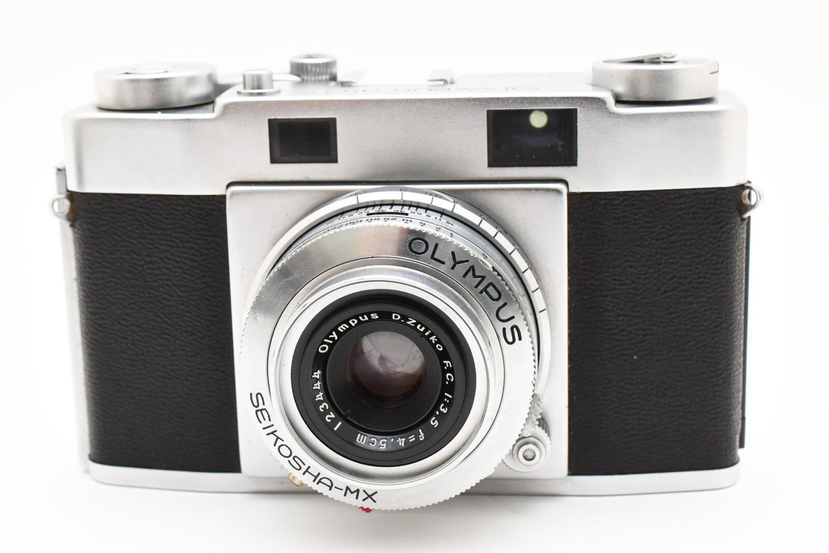 [#473] オリンパス OLYMPUS 35 As-Is】Olympus 35-S Rangefinder Film Camera D zuiko 45mm f