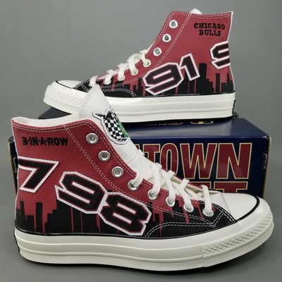 Converse x Chinatown Market x Chicago Bulls Chuck 70 Hi Shoes Mens SZ 7  171243C | eBay