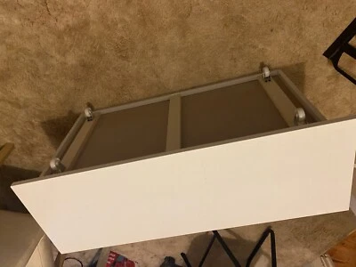 2 X White Wooden Trundle Under Bed Storage Drawers With Wheels 2 X White Wooden Trundle Under Bed