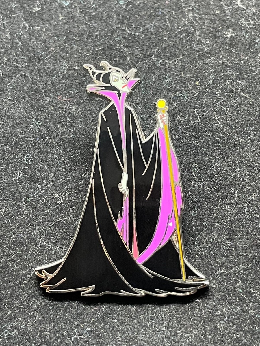 ダース未開封Disney Laugh Sketch にこにこルンルンストラップ Disney Pin - DLP - Villains - Maleficent - Standing Staff Paris
