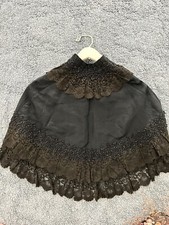 Antique Ladies 1800  s Beaded Cape