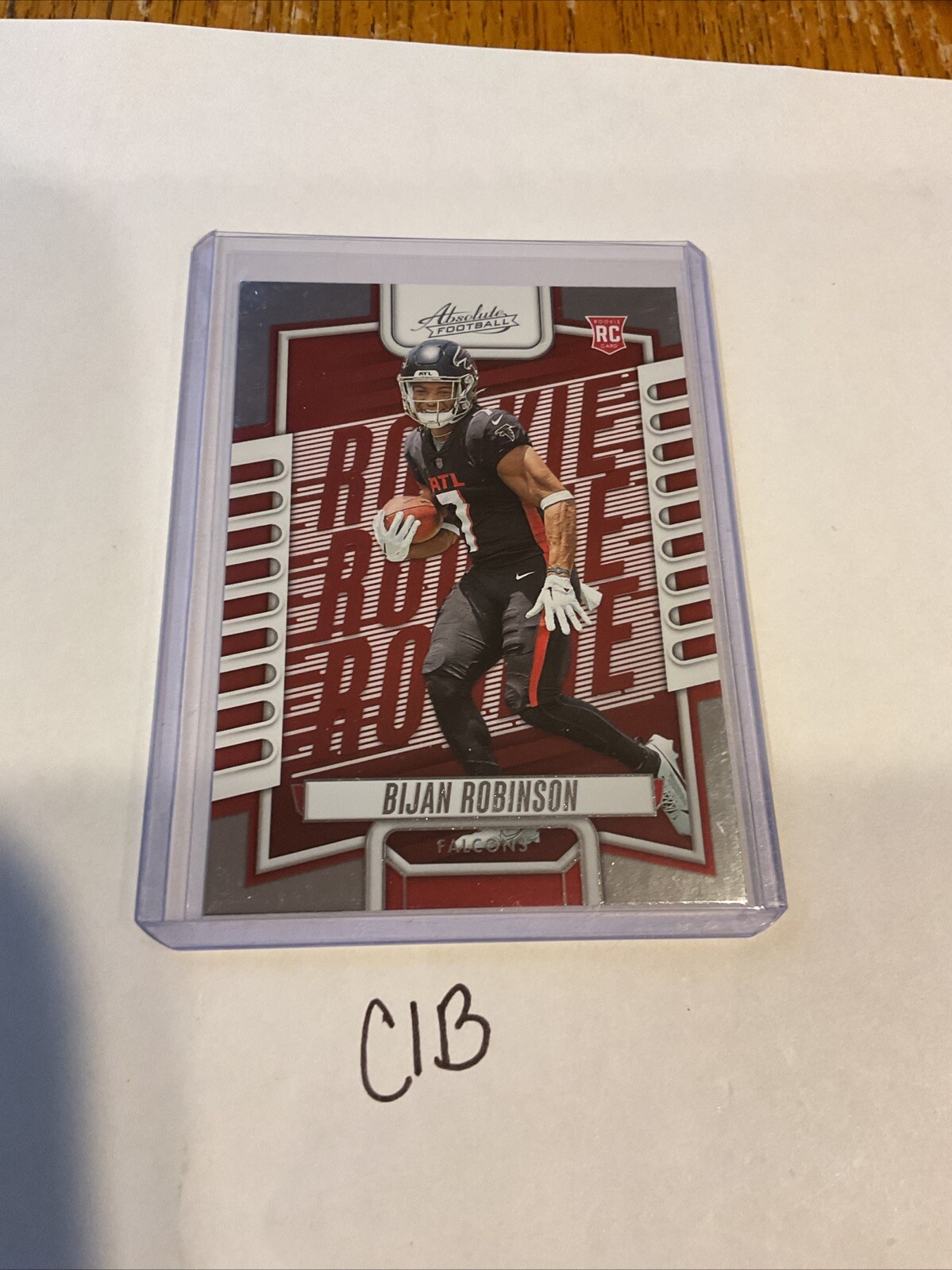 2023 Panini Absolute - Rookies Red #106 Bijan Robinson (RC)