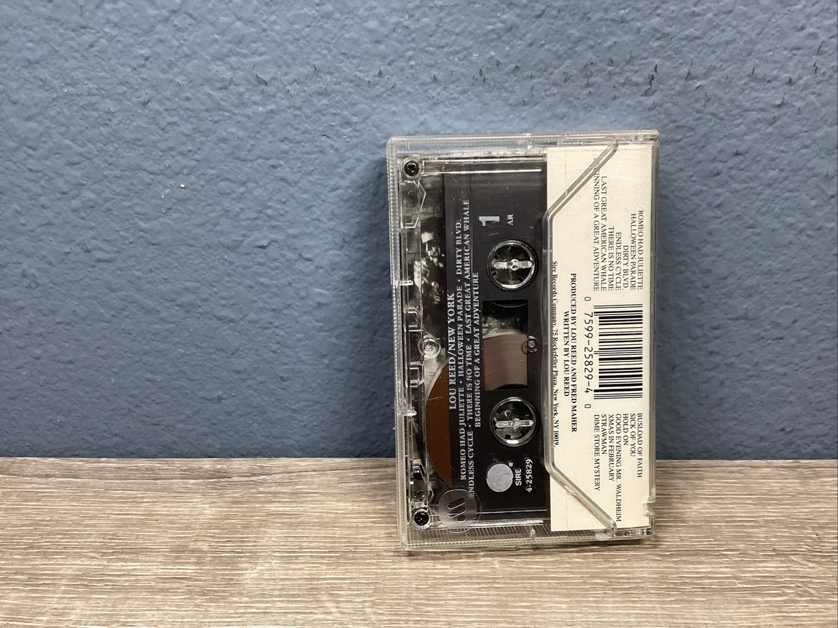 Lou Reed - New York - Cassette Tape 1989 VG | eBay
