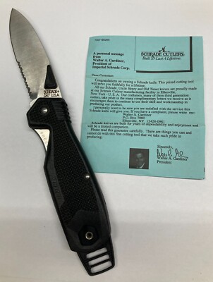 Schrade Viper CH7 Cliphanger Knife (Dealer, Old Stock) Knife and PW Only