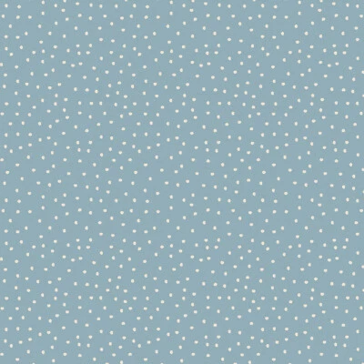 3.5 Mètres ILIV à Pois Bleu Océan Coton Rideau Tapisserie Coussin Store Tissu - Photo 1/4