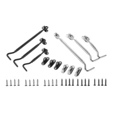 1Pc Window Catch Hook 2 Colour 3 Size for Cabin Door Shed Gate Holding Hardware