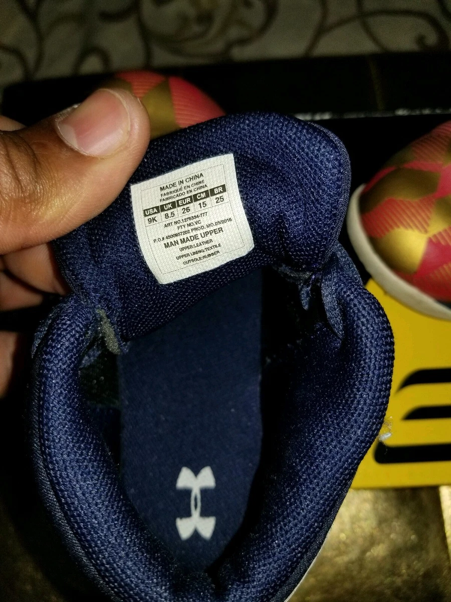 Under armour shoes Toddler Size 9K Curry 2.5 Orange eBay