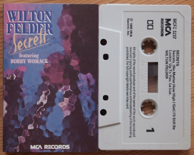 WILTON FELDER - SECRETS (MCA MCFC3237) 1985 UK CASSETTE BOBBY WOMACK CRUSADERS