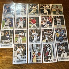 2022 Topps Baseball UK Edition 30 Card Lot Base Vets Rookies Rizzo Stanton
