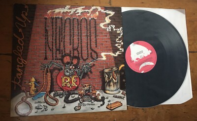THE NECROS TANGLED UP LP 1987 HOLLAND ENIGMA 1A1B HARDCORE PUNK *READ CAREFULLY*