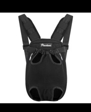 Pawaboo Pet Carrier Backpack, Adjustable Pet Front Cat Dog Carrier Backpack Trav