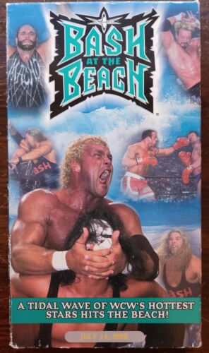 WCW Bash at the Beach 1999 VHS WWF WWE Sting Sid Vicious