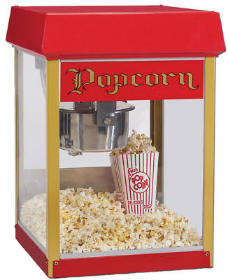 Popcornmaschine Europop 8 oz, Popcorn, Fun Food, Gold Medal