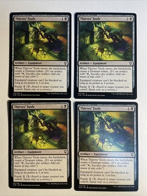 4x Baldur's Gate Thieves  Tools NM/M Magic The Gathering Mtg
