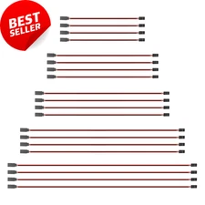 20Pcs 3-Pin Servo Extension Cables, Female to Male, for RC Control Board
