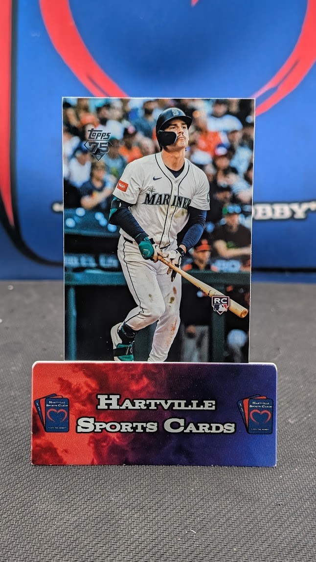 2026 Topps #129 COLE YOUNG True Photo Variation Rookie RC Mariners SSP Image