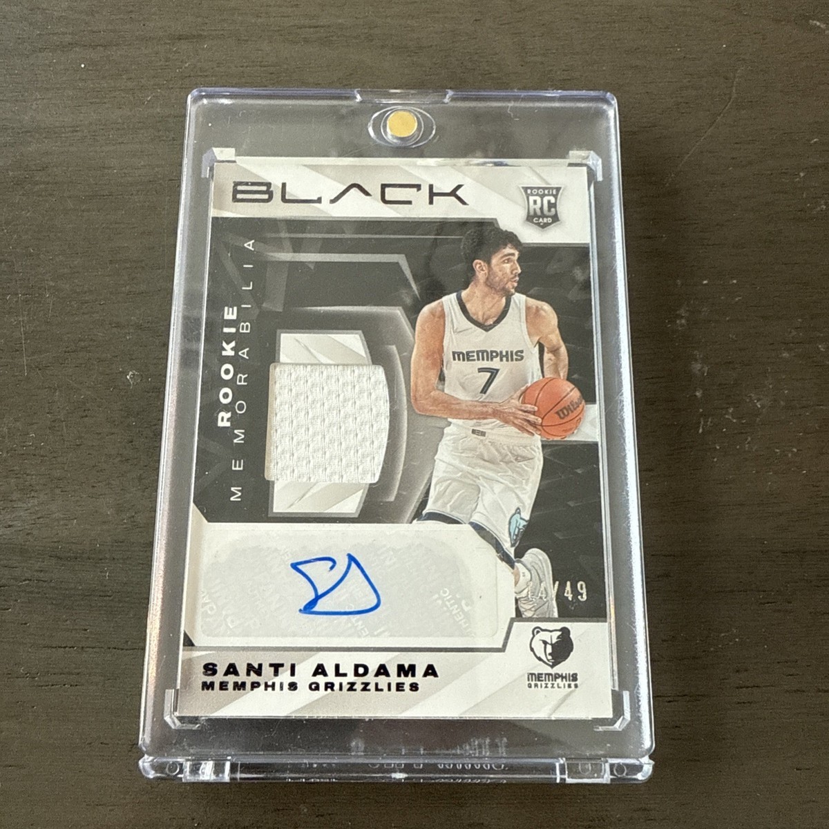 Panini Black Santi Aldama Rpa | eBay