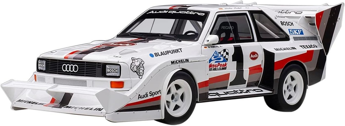 AUTOart 1/18 Audi Sport Quattro S1 1987#1 (Pikes Peak Winner