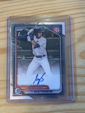 Ty Southisene 2024 Bowman Draft #CPA-TS Chrome Prospect Autographs Auto Sh