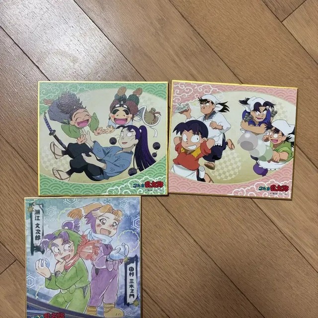 Nintama Rantarou Color Paper Set, 3 Sheets, 1.0