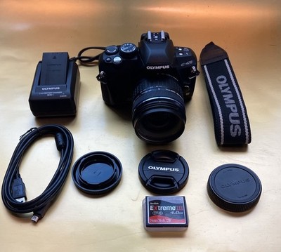 Olympus EVOLT E-420 10MP Digital SLR Camera with 14-42mm Lens , Tested Mint