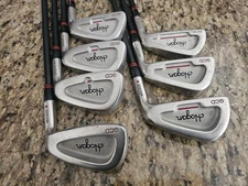 Nice 4-PW RH Ben Hogan Edge GCD Midsize Iron Set with Hogan Apex R-Flex Graphite