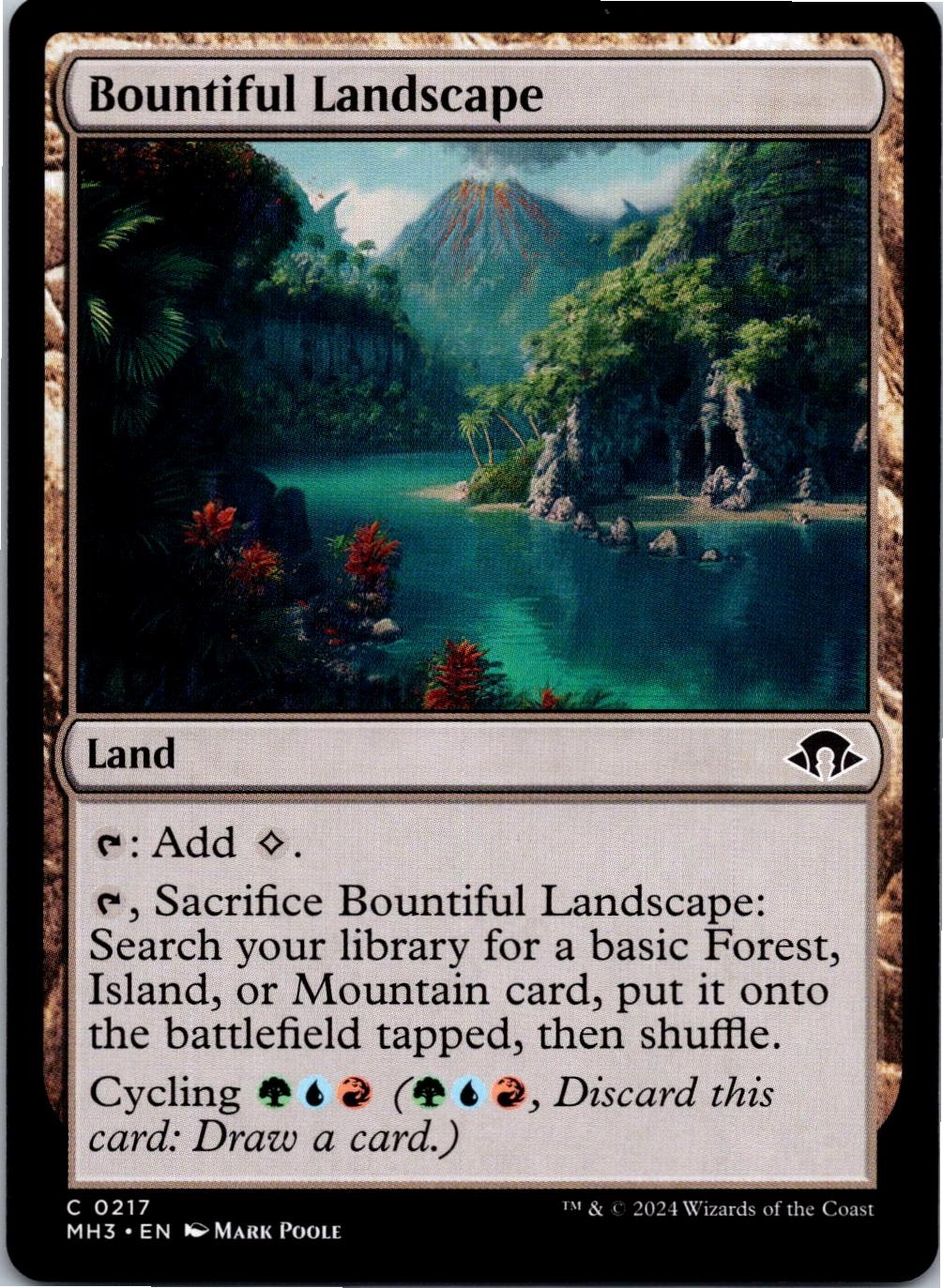 Bountiful Landscape Modern Horizons 3 217 Near Mint