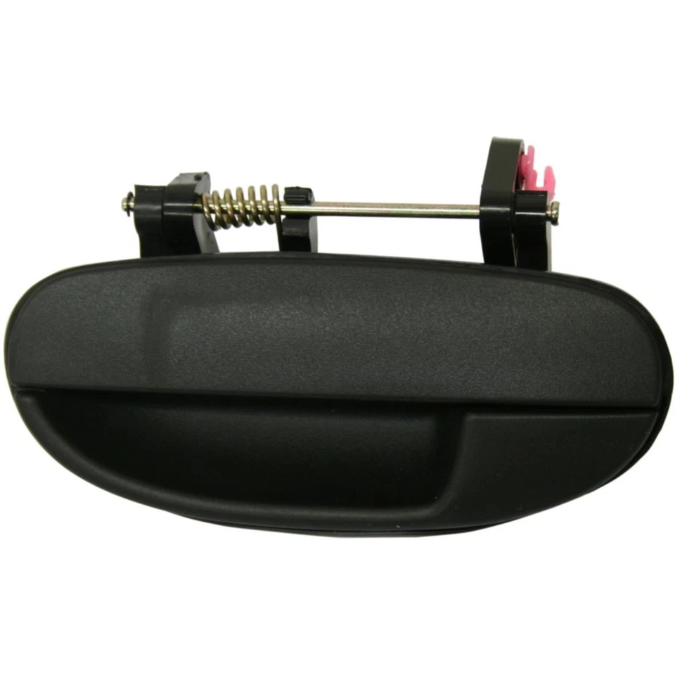 Manija de puerta exterior para Daewoo Lanos 99-2002 juego de 2 sedán trasero plástico negro Foto 2 de 4