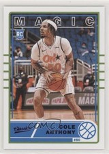 2020-21 Panini Chronicles Classics Purple 49/49 Cole Anthony #627 0c3