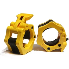 50Mm Barbell Clamp Spin Lock Collar Clips Gym Dumbbell Lock Standard Weight Lift