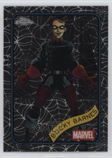 2025 Topps Chrome Marvel Comics Spider Web Refractor 152/399 Bucky Barnes #124