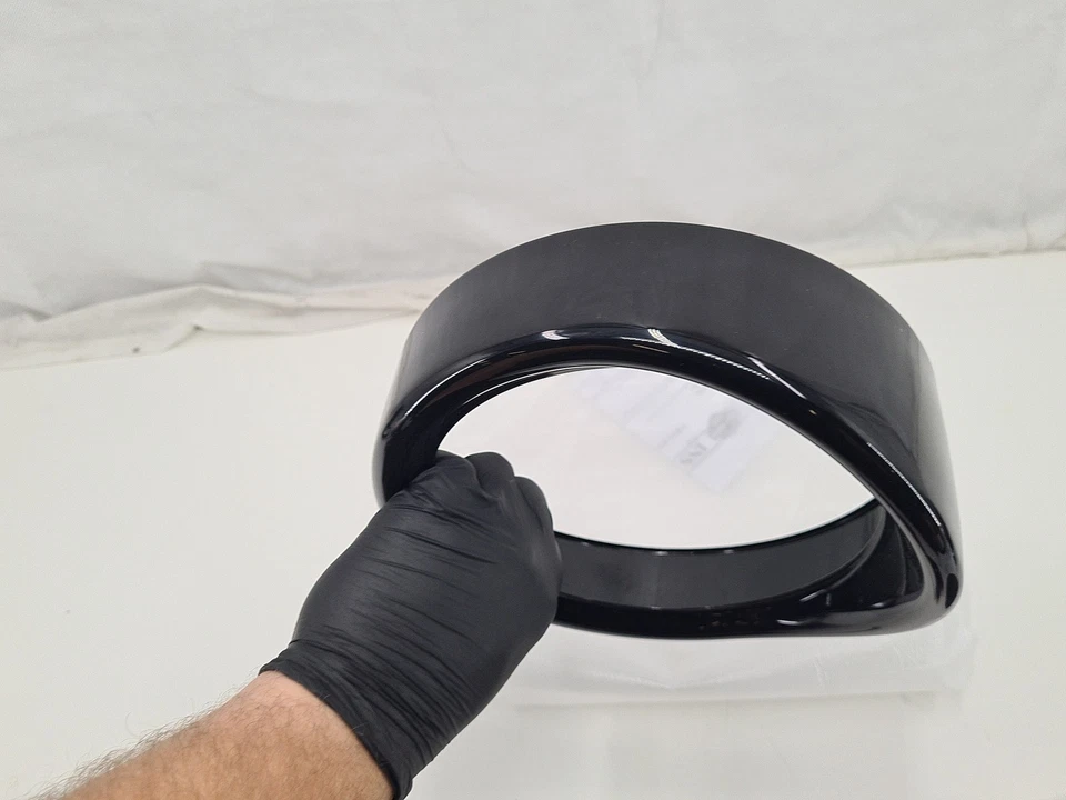 Harley-Davidson Universal  Zierschirm für 7" Visor Style Scheinwerfer schwarz B- - Bild 4 von 4