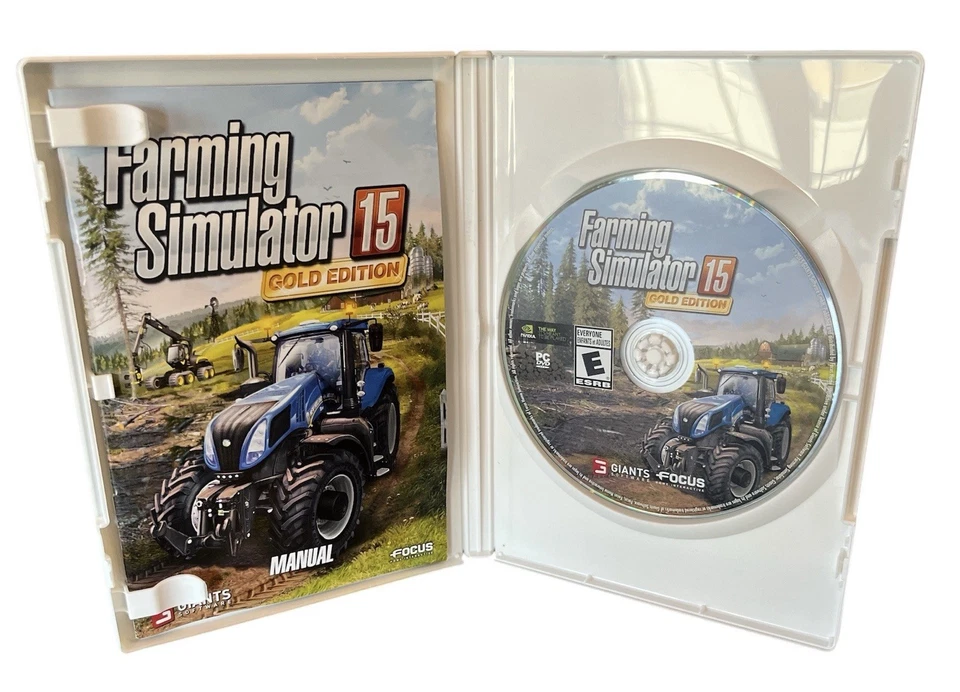 Farming Simulator 15  Gold Edition PC,DVD-ROM  2015 With Manual - Image 3 of 4
