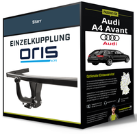 Starre AnhäNgerkupplung für Audi A4 Avant 11.2004-03.2008 Typ 8E/B7 Oris NEU