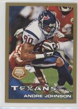 2010 Topps All Pro Team Gold 1201/2010 Andre Johnson #78 HOF yf0