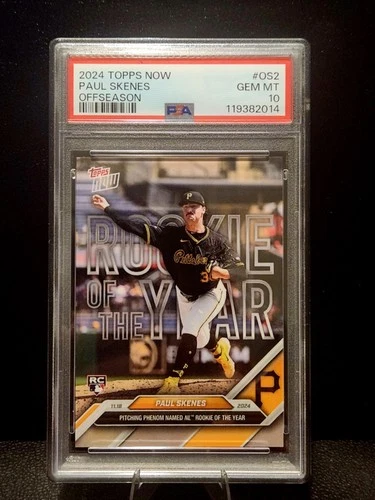 2024 Topps Now - Off-Season ROY Paul Skenes #OS-2 (RC) PSA 10