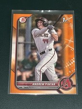 2022 Bowman Draft Andrew Pintar ORANGE /25