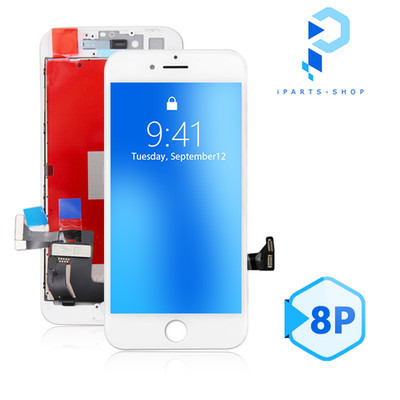 iPhone 8 Plus LCD TFT Ersatz Display Retina HD Bildschirm 3D Touch Screen Weiß