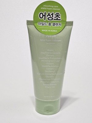 Abib Mild Foam Cleanser Heartleaf Foam 5.07 fl.oz, NEW