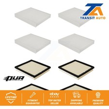 Air Cabin Filters (8 Total) Kit For Subaru Crosstrek Outback Impreza Ascent