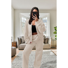Stylish Oversized Fleece Tracksuit Set for Ultimate Comfort