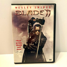 Blade II DVD Widescreen Closed Captioning Wesley Snipes Guillermo del Toro