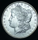 1887 $1 Morgan Silver Dollar BU Lustrous! - 25341